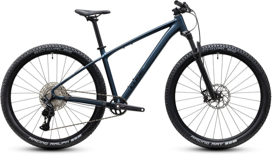 CUBE REACTION SLX HARDTAIL MTB BIKE 2027 NAVYBLACK 'N' BLACK