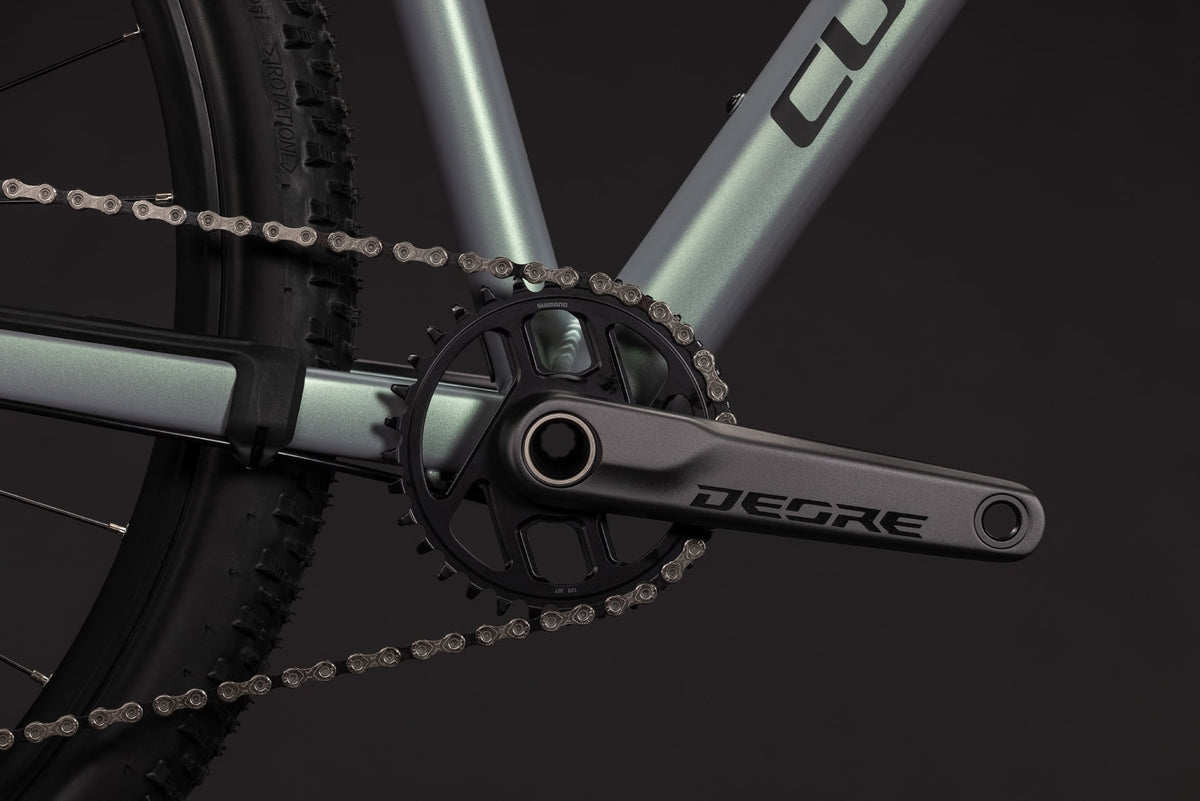CUBE REACTION SLX HARDTAIL MTB BIKE 2027 SEAGREY 'N' BLACK