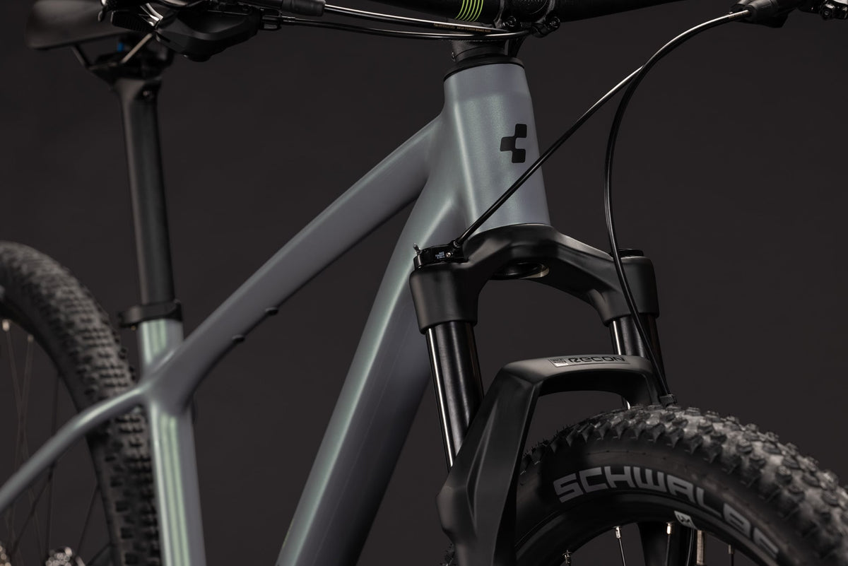 CUBE REACTION SLX HARDTAIL MTB BIKE 2027 SEAGREY 'N' BLACK
