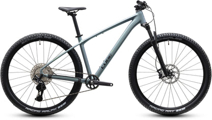 CUBE REACTION SLX HARDTAIL MTB BIKE 2027 SEAGREY 'N' BLACK