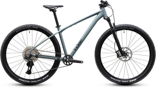 CUBE REACTION SLX HARDTAIL MTB BIKE 2027 SEAGREY 'N' BLACK