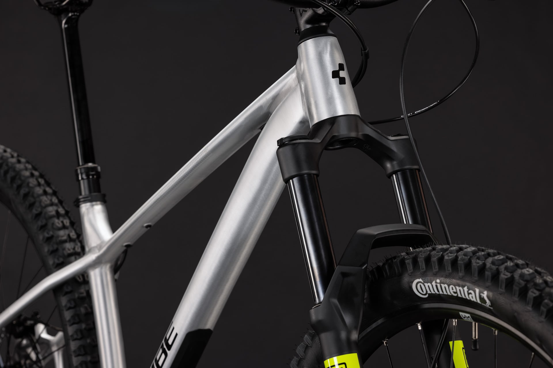CUBE REACTION TM PRO HARDTAIL MTB BIKE 2027 RAW 'N' BLACK