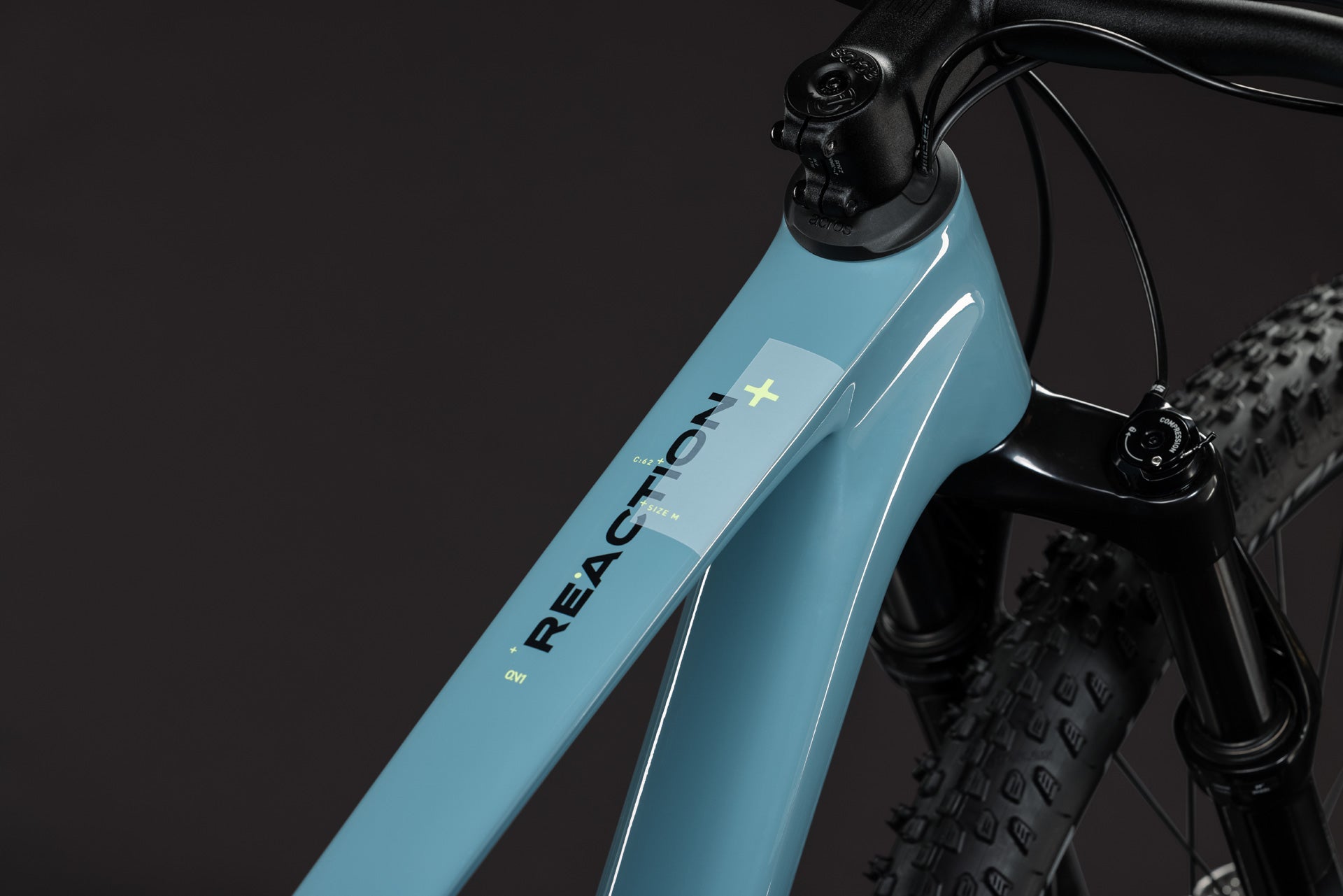 CUBE REACTION C:62 ONE HARDTAIL MTB BIKE 2027 SURFBLUE 'N' BLACK