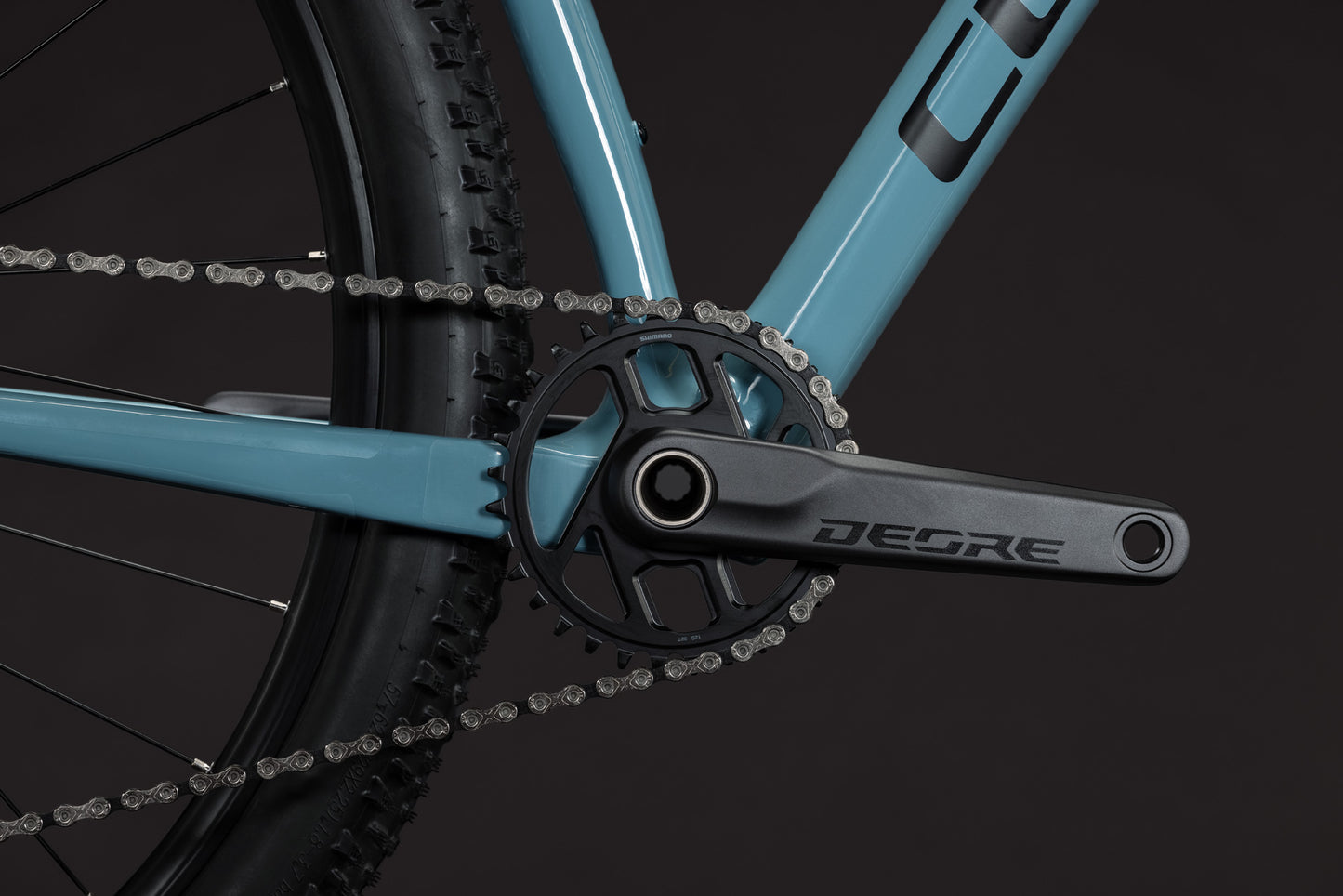 CUBE REACTION C:62 ONE HARDTAIL MTB BIKE 2027 SURFBLUE 'N' BLACK