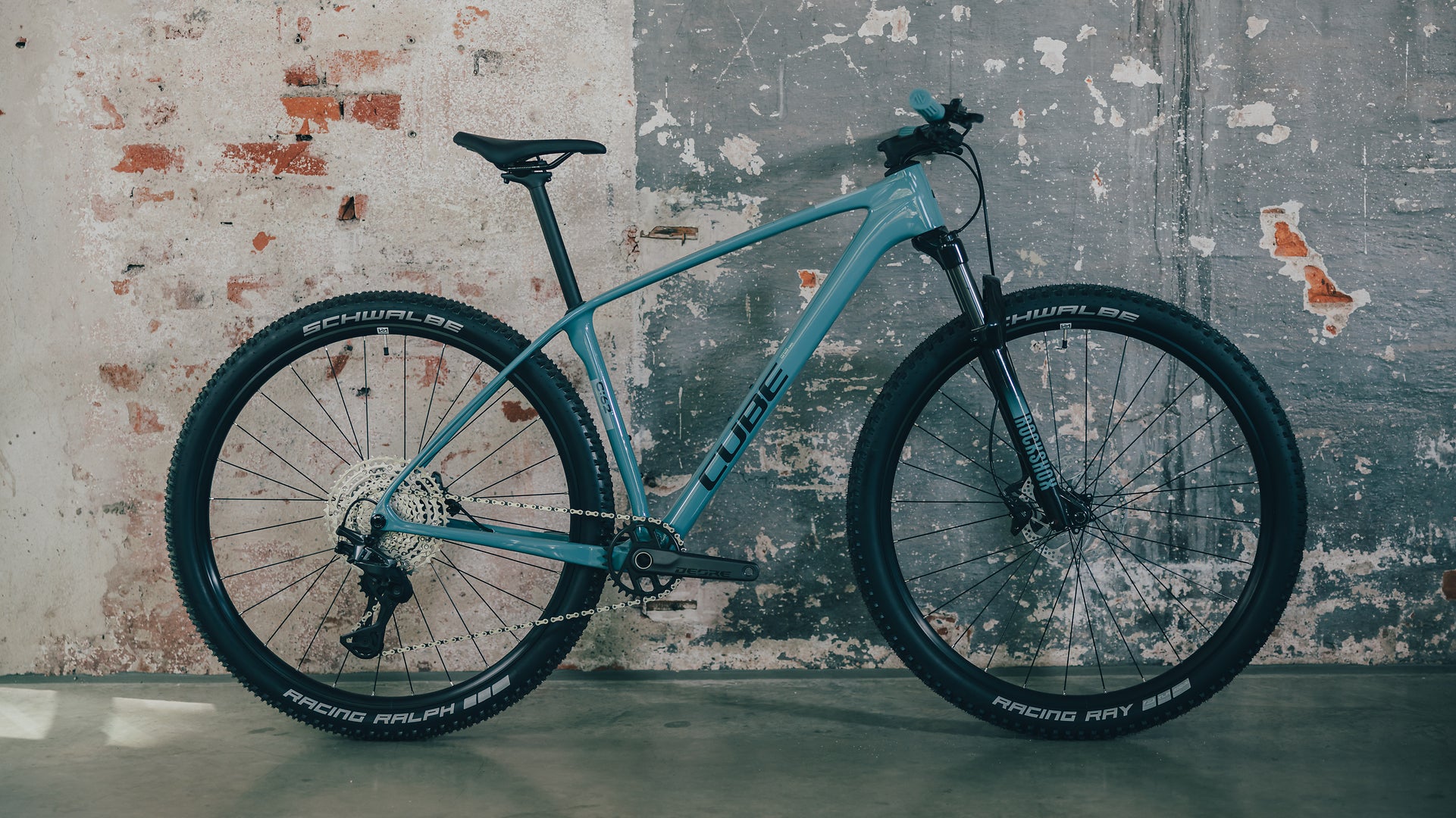 CUBE REACTION C:62 ONE HARDTAIL MTB BIKE 2027 SURFBLUE 'N' BLACK