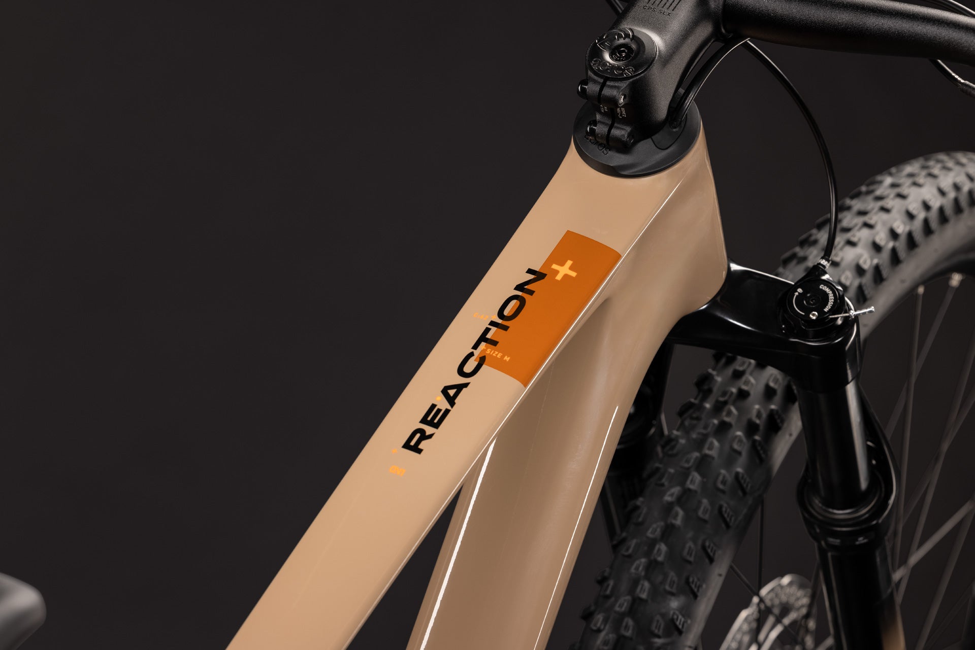 CUBE REACTION C:62 ONE HARDTAIL MTB BIKE 2027 CAPPUCCINO 'N' BLACK