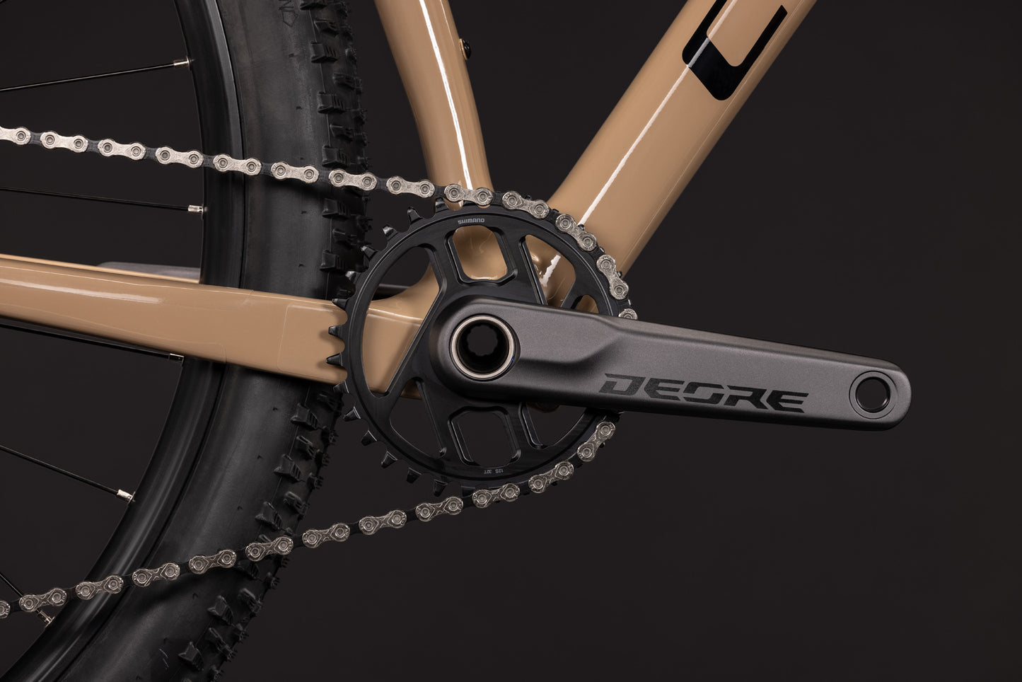 CUBE REACTION C:62 ONE HARDTAIL MTB BIKE 2027 CAPPUCCINO 'N' BLACK
