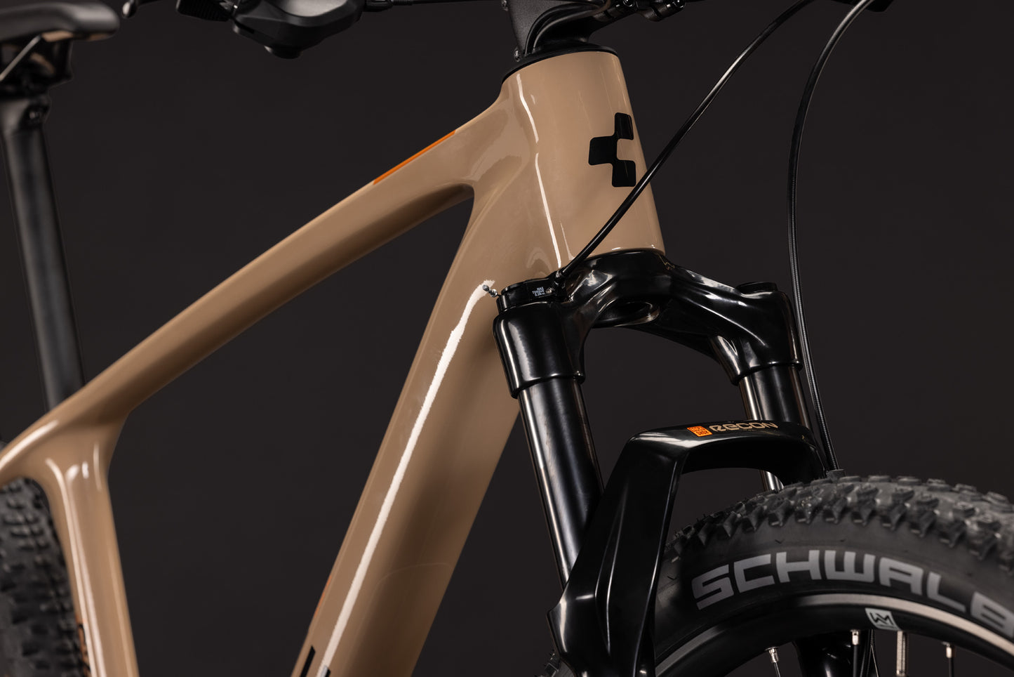 CUBE REACTION C:62 ONE HARDTAIL MTB BIKE 2027 CAPPUCCINO 'N' BLACK