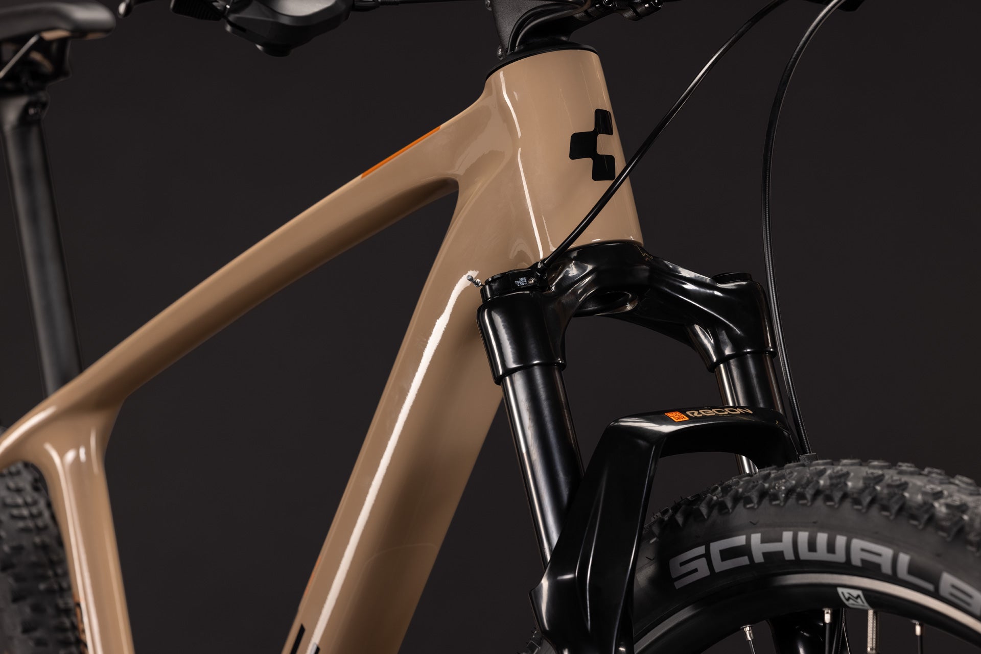 CUBE REACTION C:62 ONE HARDTAIL MTB BIKE 2027 CAPPUCCINO 'N' BLACK
