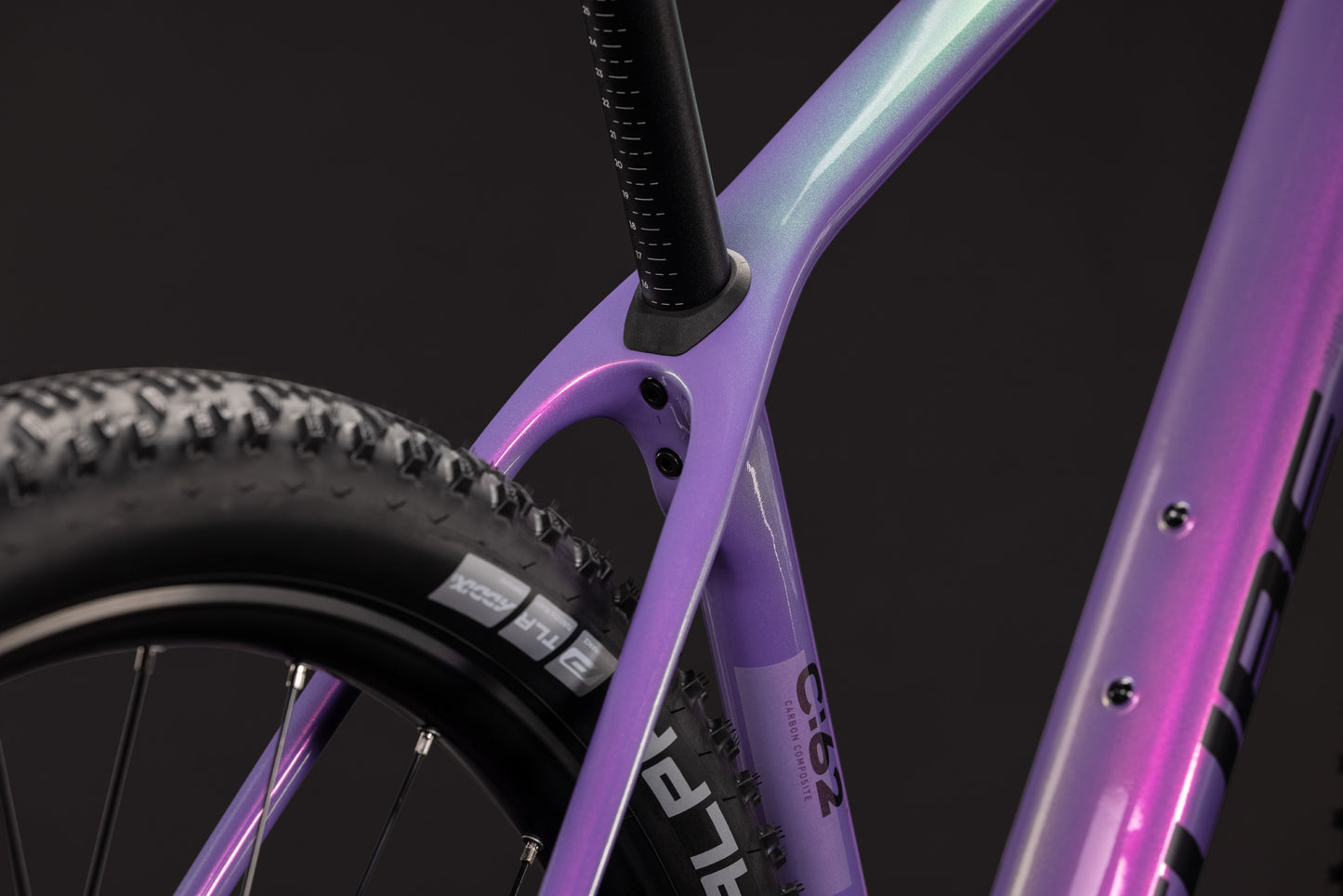 CUBE REACTION C:62 PRO HARDTAIL MTB BIKE 2027 COSMICPURPLE 'N' BLACK
