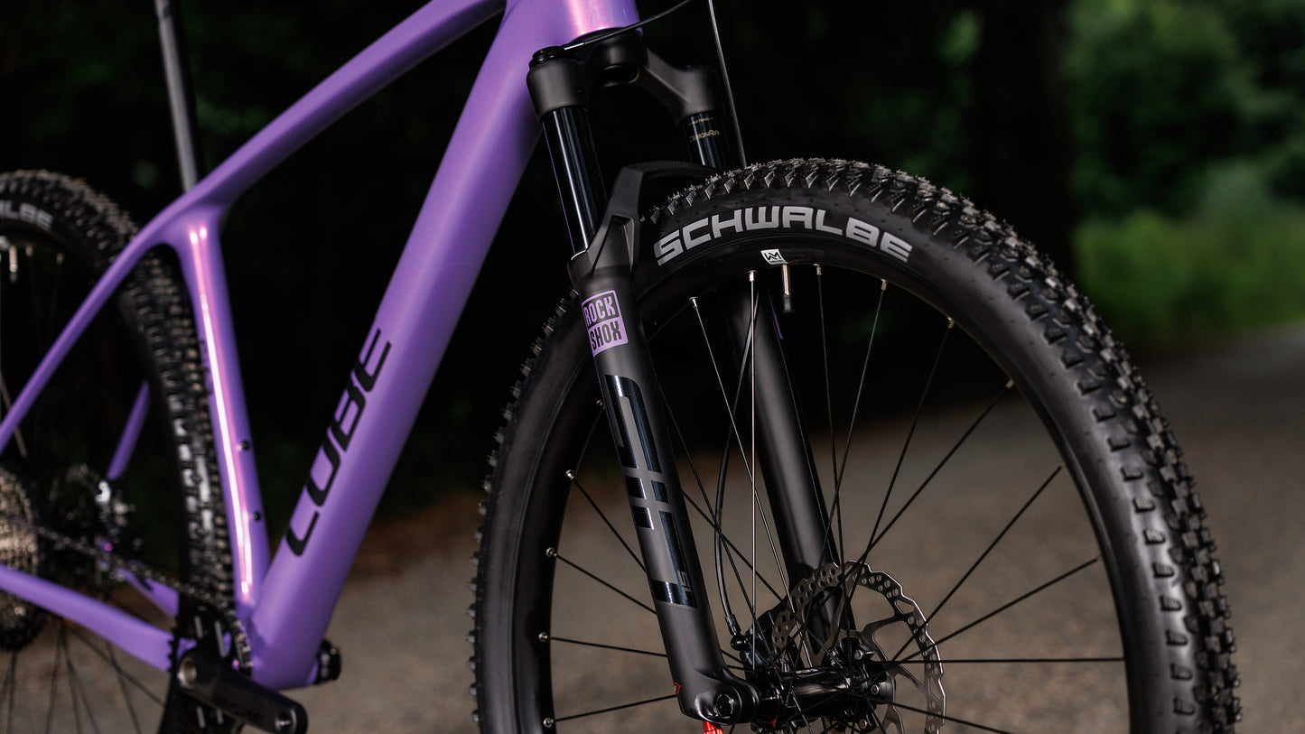 CUBE REACTION C:62 PRO HARDTAIL MTB BIKE 2027 COSMICPURPLE 'N' BLACK