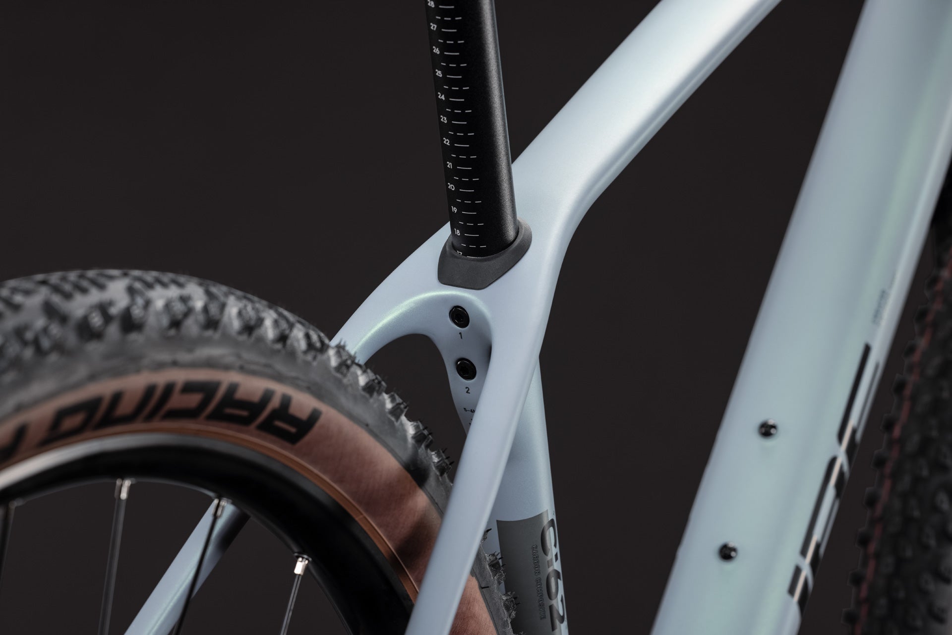 CUBE REACTION C:62 RACE HARDTAIL MTB BIKE 2027 SEAGREY 'N' BLACK