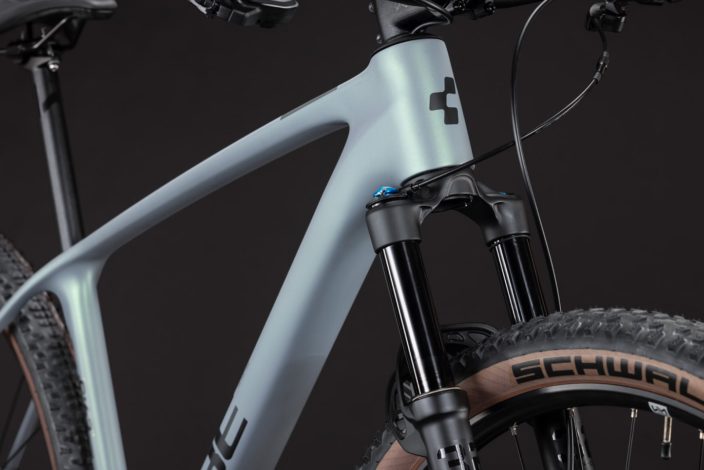 CUBE REACTION C:62 RACE HARDTAIL MTB BIKE 2027 SEAGREY 'N' BLACK