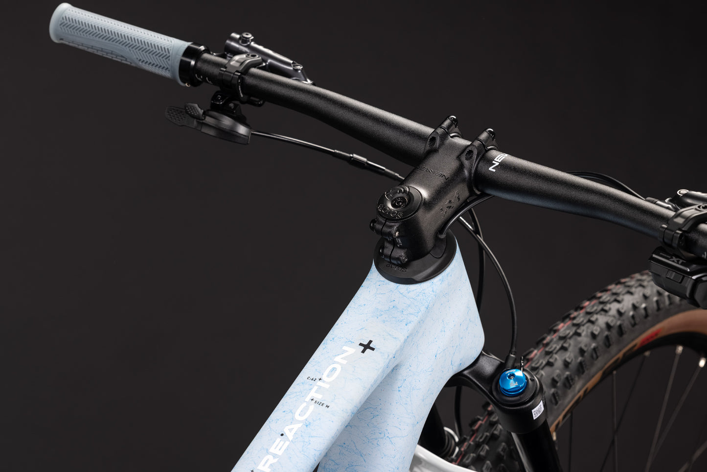 CUBE REACTION C:62 RACE HARDTAIL MTB BIKE 2027 OCEANBREEZE 'N' WHITE