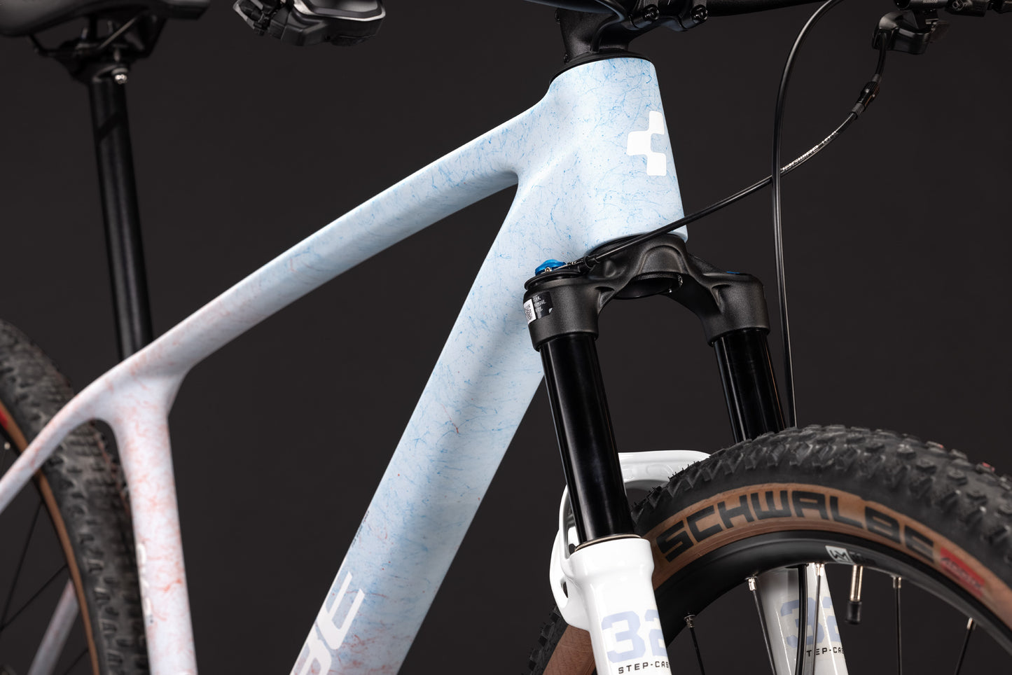 CUBE REACTION C:62 RACE HARDTAIL MTB BIKE 2027 OCEANBREEZE 'N' WHITE