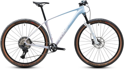 CUBE REACTION C:62 RACE HARDTAIL MTB BIKE 2027 OCEANBREEZE 'N' WHITE