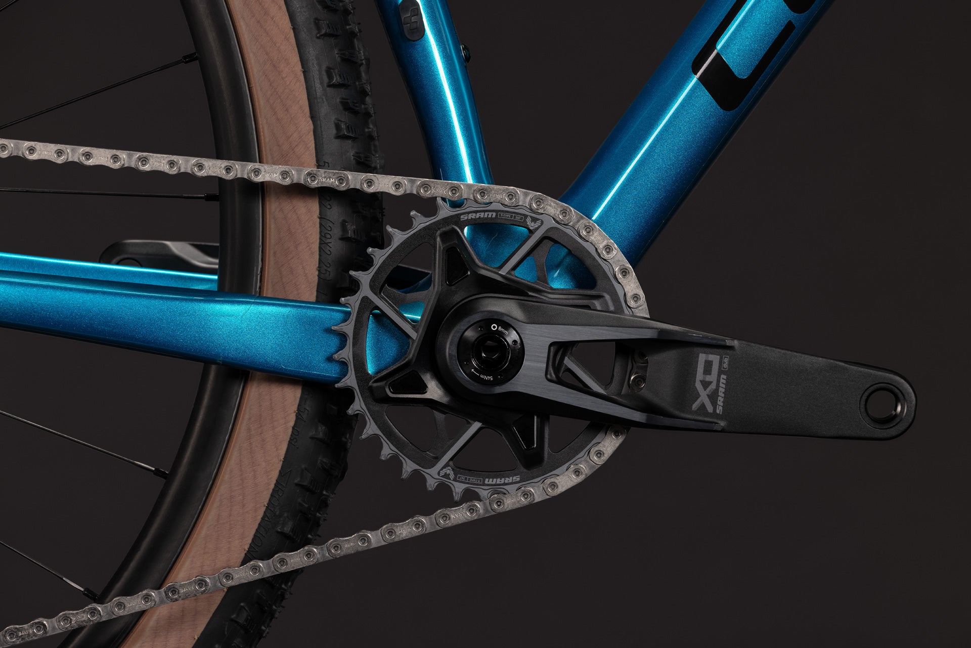 CUBE REACTION C:68X SLX HARDTAIL MTB BIKE 2027 MEDITERRENEANSEA 'N' PRIZM