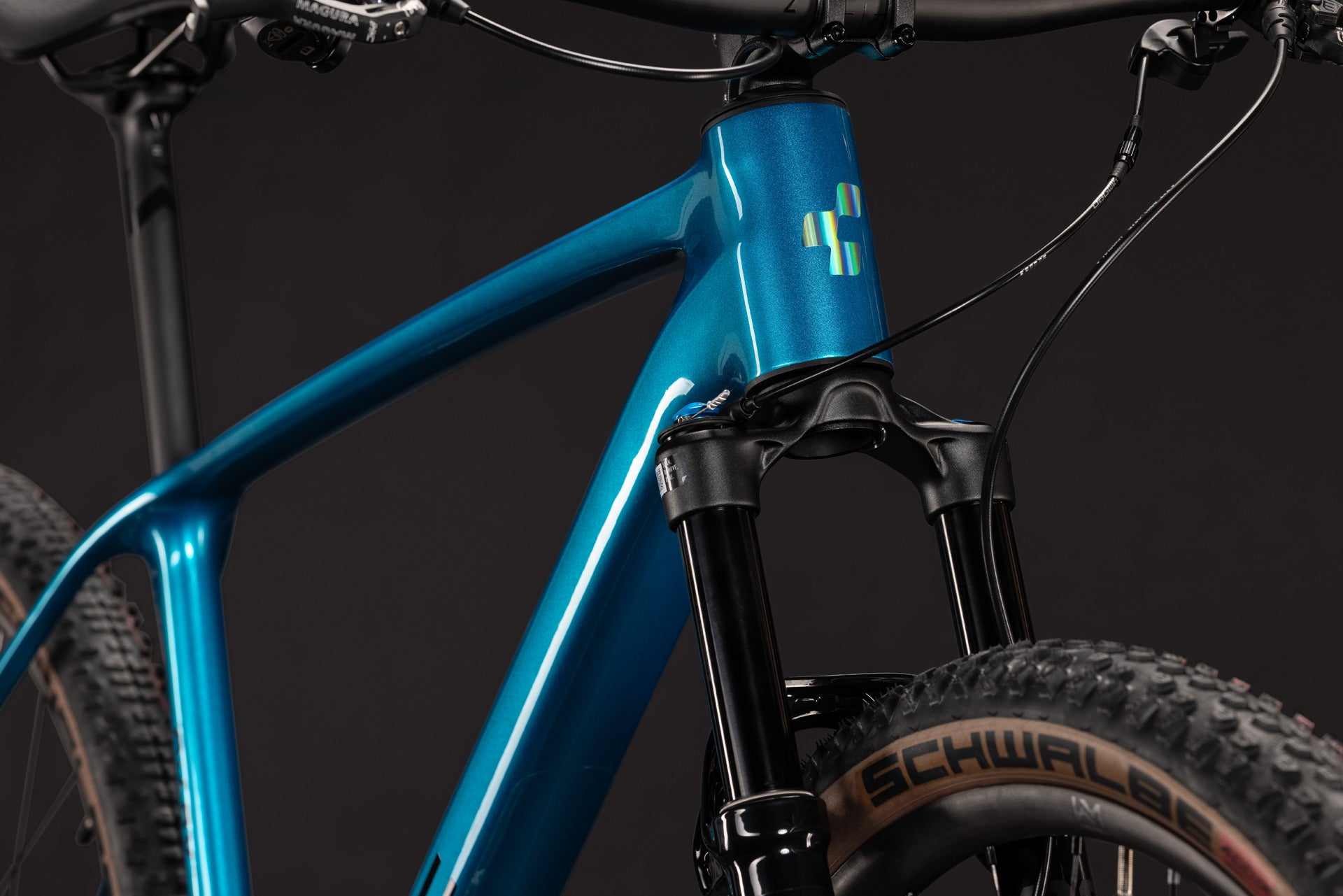 CUBE REACTION C:68X SLX HARDTAIL MTB BIKE 2027 MEDITERRENEANSEA 'N' PRIZM