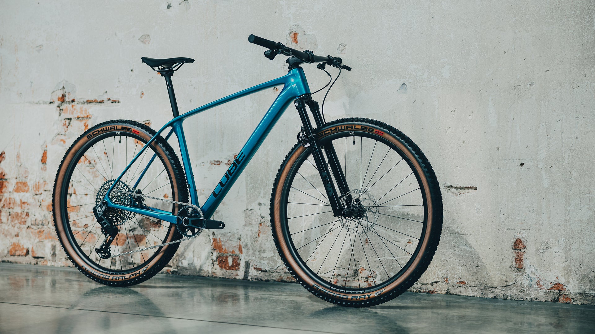 CUBE REACTION C:68X SLX HARDTAIL MTB BIKE 2027 MEDITERRENEANSEA 'N' PRIZM