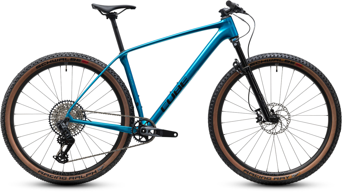 CUBE REACTION C:68X SLX HARDTAIL MTB BIKE 2027 MEDITERRENEANSEA 'N' PRIZM