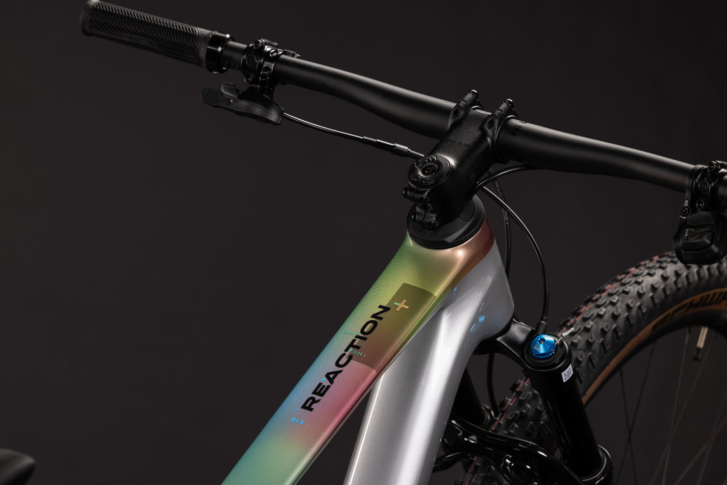 CUBE REACTION C:68X SLX HARDTAIL MTB BIKE 2027 SILVERGREY 'N' SOFTFLOW