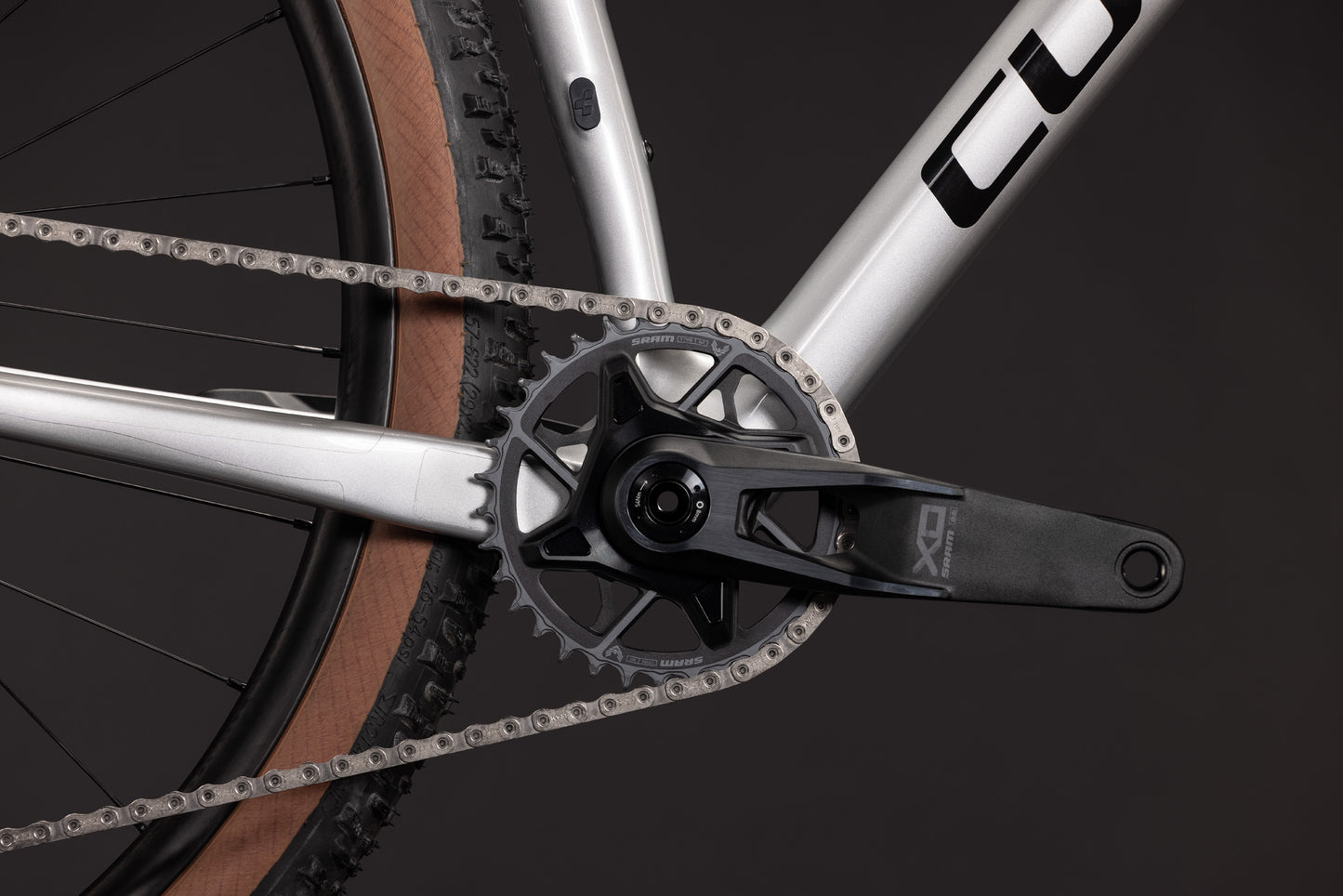 CUBE REACTION C:68X SLX HARDTAIL MTB BIKE 2027 SILVERGREY 'N' SOFTFLOW