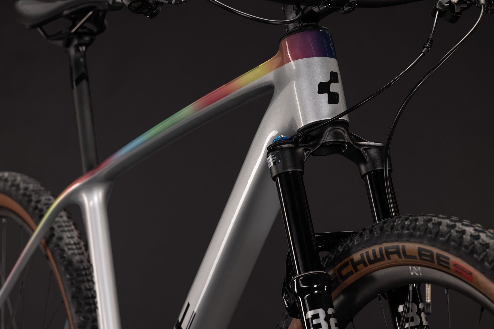 CUBE REACTION C:68X SLX HARDTAIL MTB BIKE 2027 SILVERGREY 'N' SOFTFLOW