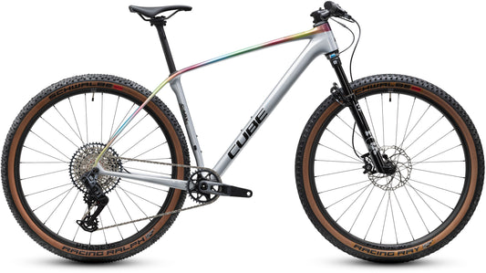CUBE REACTION C:68X SLX HARDTAIL MTB BIKE 2027 SILVERGREY 'N' SOFTFLOW