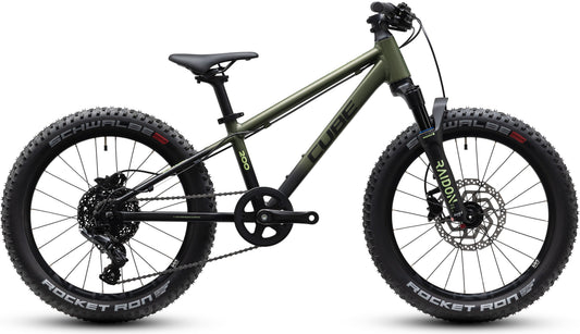 CUBE REACTION 200 TM HARDTAIL KID'S MTB BIKE 2027 REEDGREEN 'N' LIME