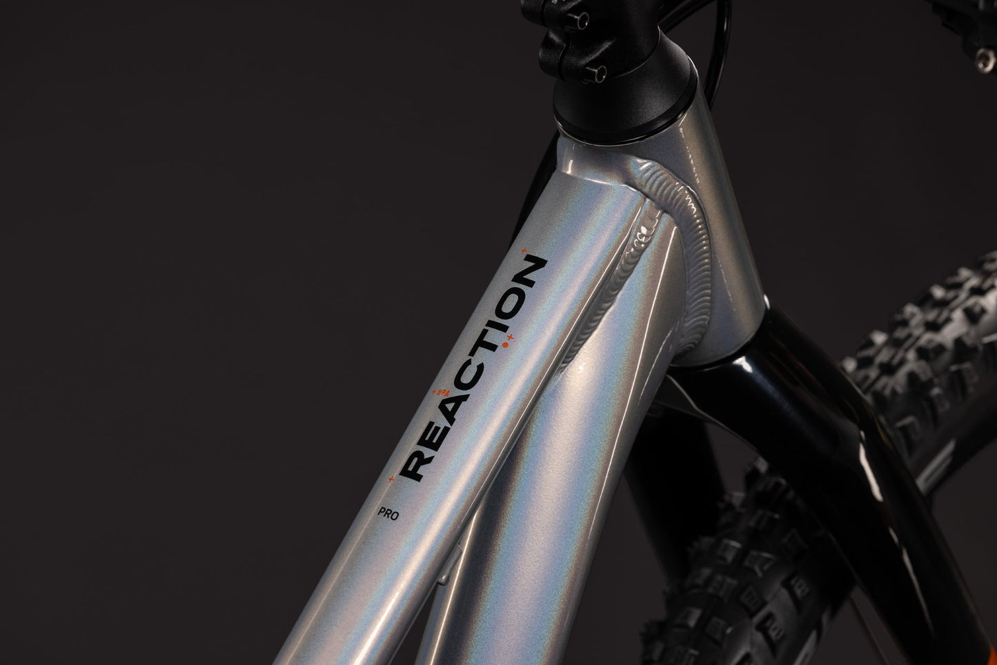 CUBE REACTION 240 PRO HARDTAIL KID'S MTB BIKE 2027 PRIZM-POLISHED 'N' STEEL
