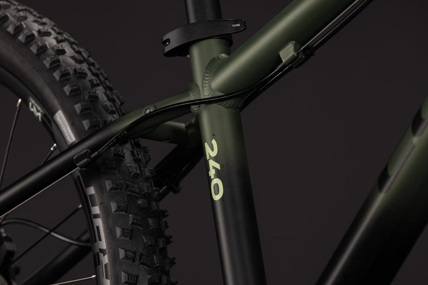 CUBE REACTION 240 TM HARDTAIL KID'S MTB BIKE 2027 REEDGREEN 'N' LIME