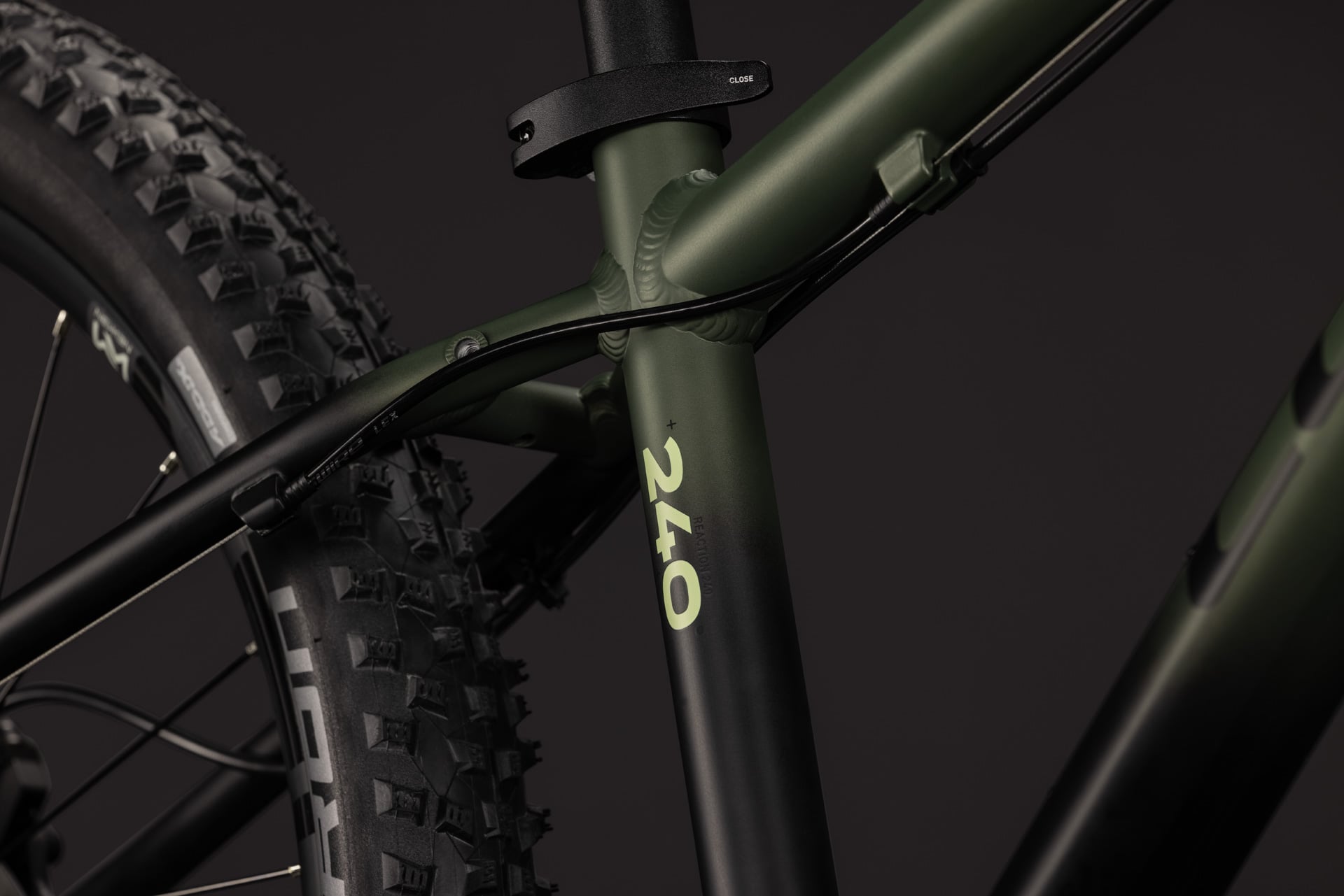 CUBE REACTION 240 TM HARDTAIL KID'S MTB BIKE 2027 REEDGREEN 'N' LIME
