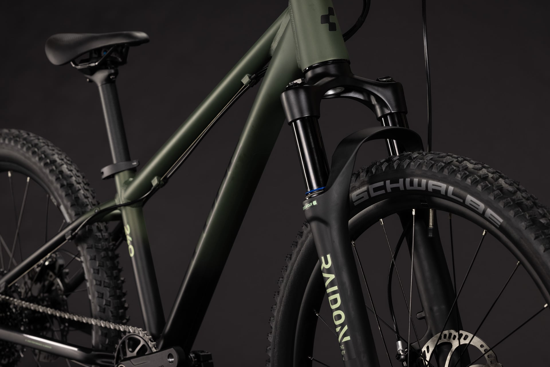 CUBE REACTION 240 TM HARDTAIL KID'S MTB BIKE 2027 REEDGREEN 'N' LIME