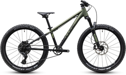 CUBE REACTION 240 TM HARDTAIL KID'S MTB BIKE 2027 REEDGREEN 'N' LIME