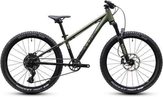 CUBE REACTION 240 TM HARDTAIL KID'S MTB BIKE 2027 REEDGREEN 'N' LIME