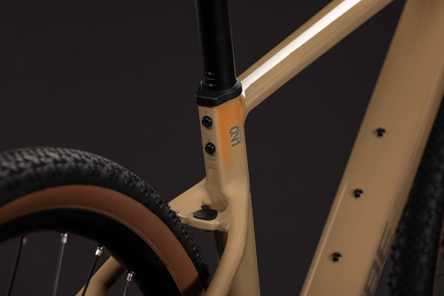 CUBE NUROAD ROOKIE ONE BIKE 2027 CAPPUCCINO 'N' BROWN