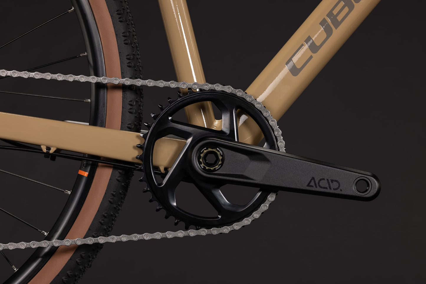 CUBE NUROAD ROOKIE ONE BIKE 2027 CAPPUCCINO 'N' BROWN