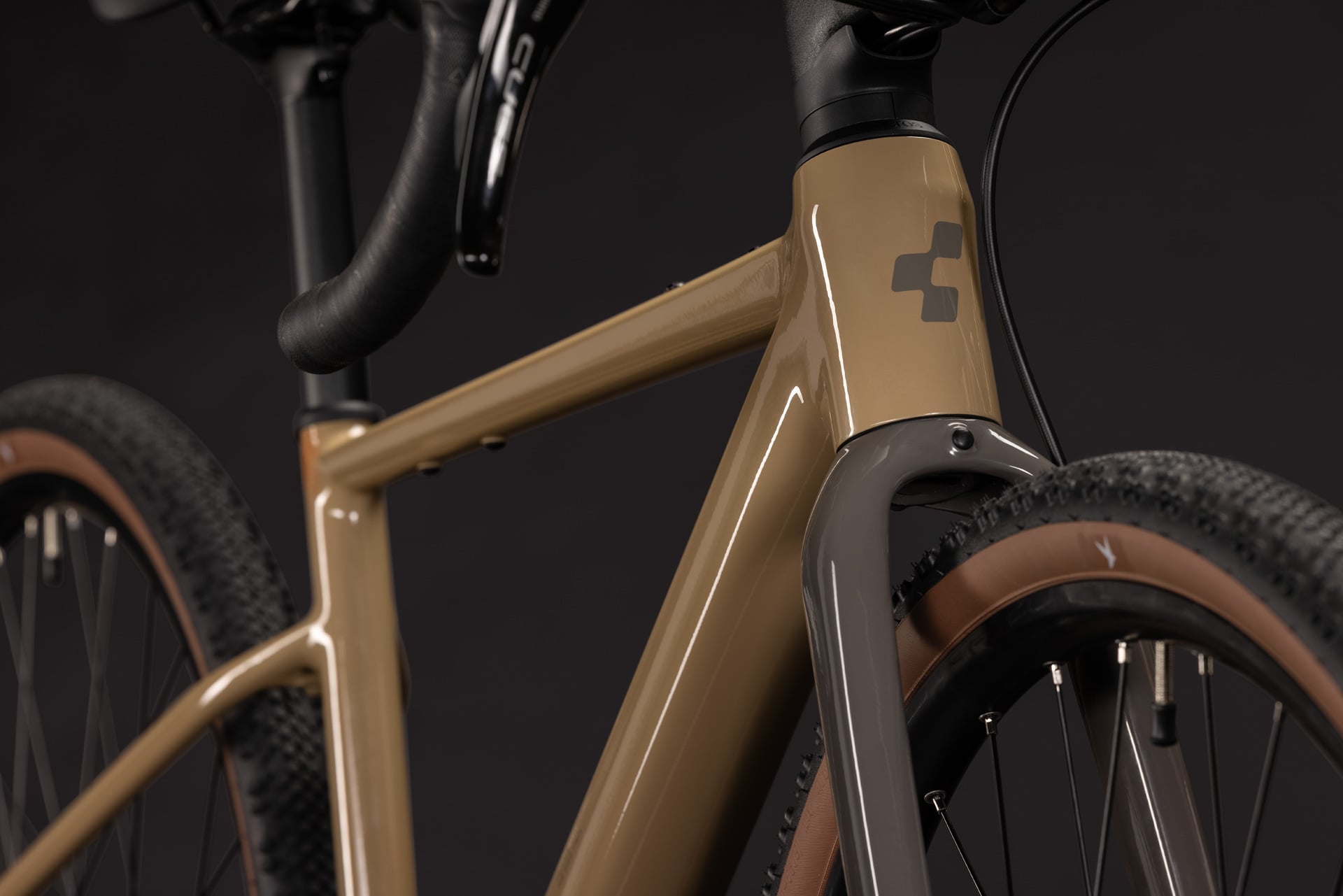 CUBE NUROAD ROOKIE ONE BIKE 2027 CAPPUCCINO 'N' BROWN