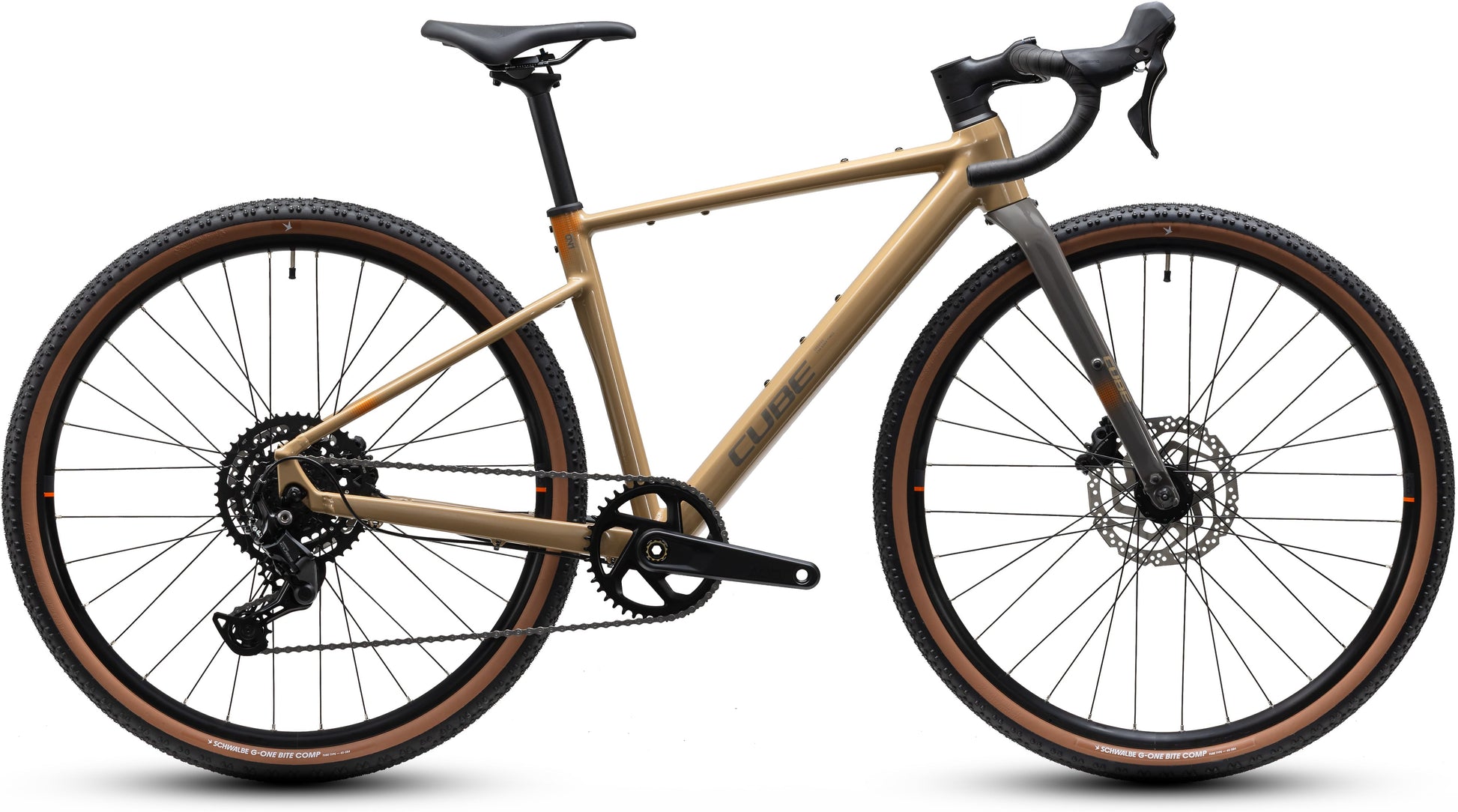 CUBE NUROAD ROOKIE ONE BIKE 2027 CAPPUCCINO 'N' BROWN