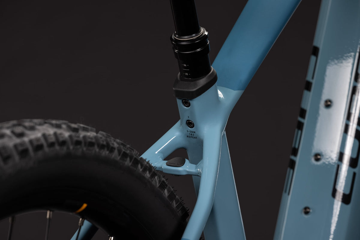 CUBE REACTION HYBRID ROOKIE 540 HARDTAIL eMTB BIKE 2027 SURFBLUE 'N' BLACK