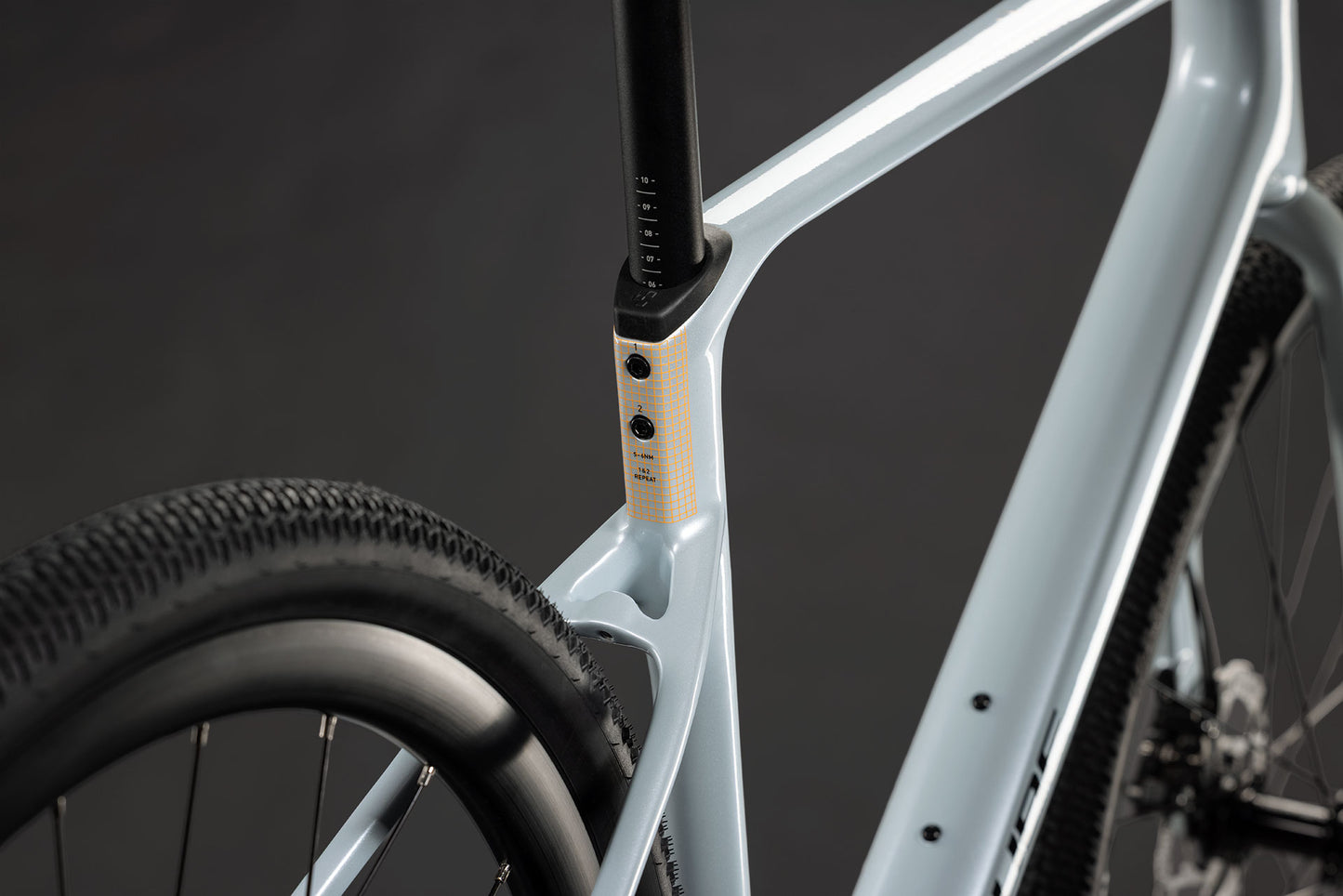 CUBE NULANE C:62 SLX FITNESS BIKE 2027 GLACIER 'N' BLACK