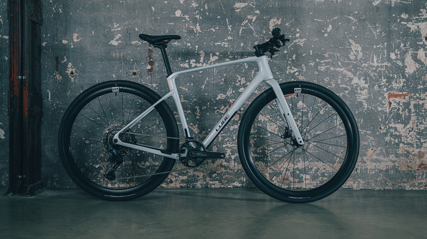 CUBE NULANE C:62 SLX FITNESS BIKE 2027 GLACIER 'N' BLACK