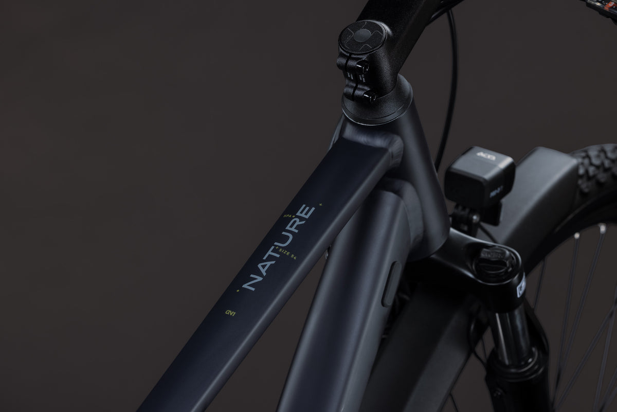 CUBE NATURE ONE FE TREKKING BIKE 2027 INK 'N' GREY
