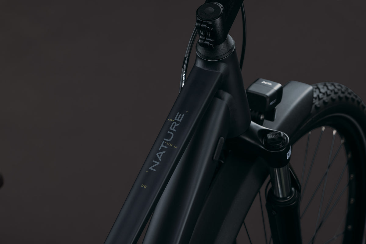 CUBE NATURE ONE FE TREKKING BIKE 2027 INK 'N' GREY (TRAPEZE)