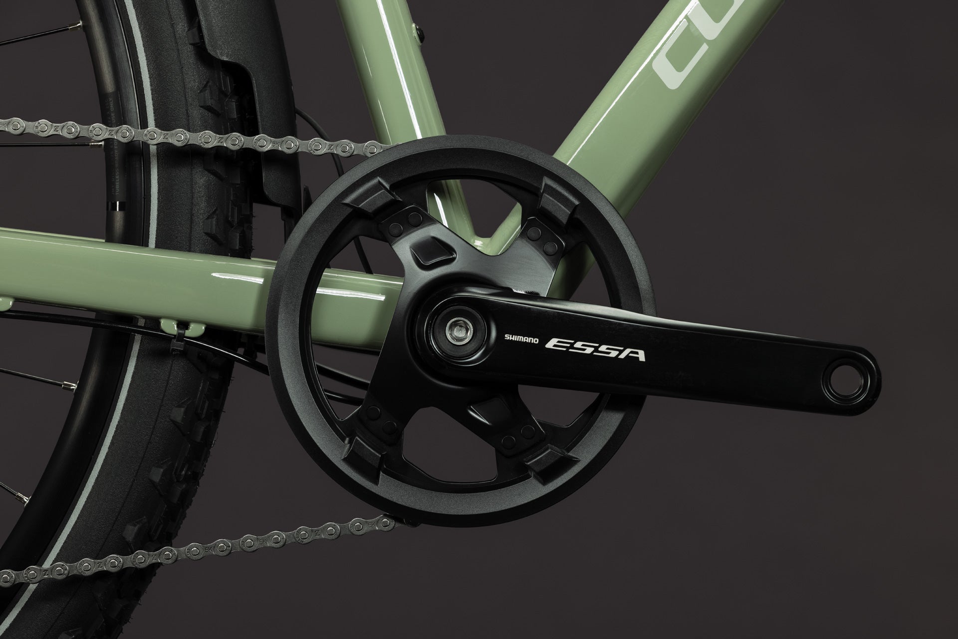 CUBE NATURE ONE FE TREKKING BIKE 2027 ALMONDGREEN 'N' GREEN