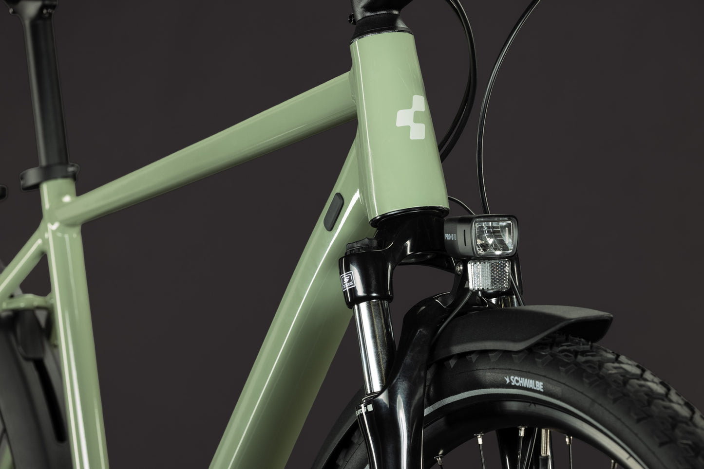 CUBE NATURE ONE FE TREKKING BIKE 2027 ALMONDGREEN 'N' GREEN
