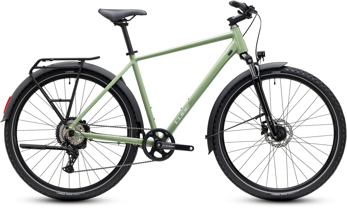 CUBE NATURE ONE FE TREKKING BIKE 2027 ALMONDGREEN 'N' GREEN