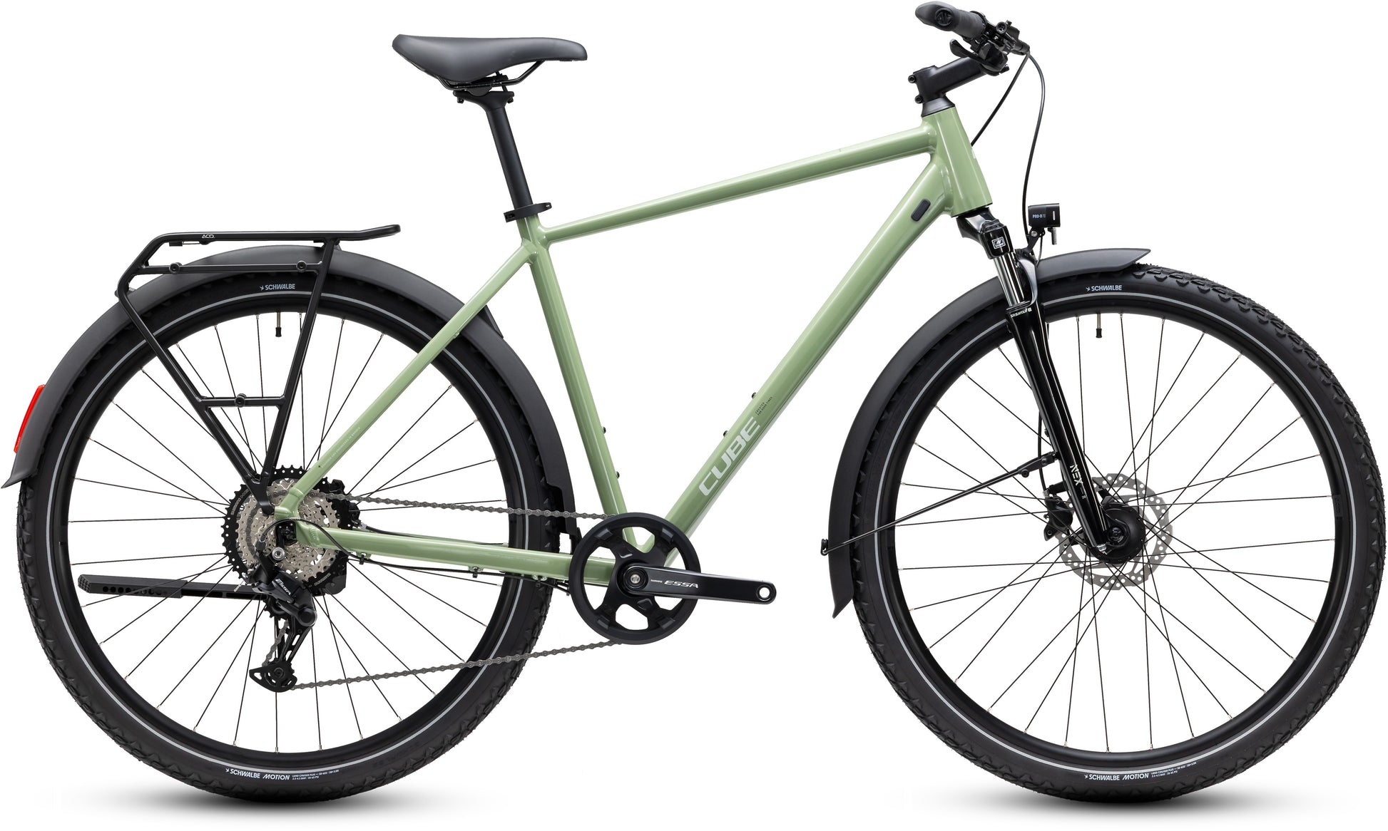 CUBE NATURE ONE FE TREKKING BIKE 2027 ALMONDGREEN 'N' GREEN
