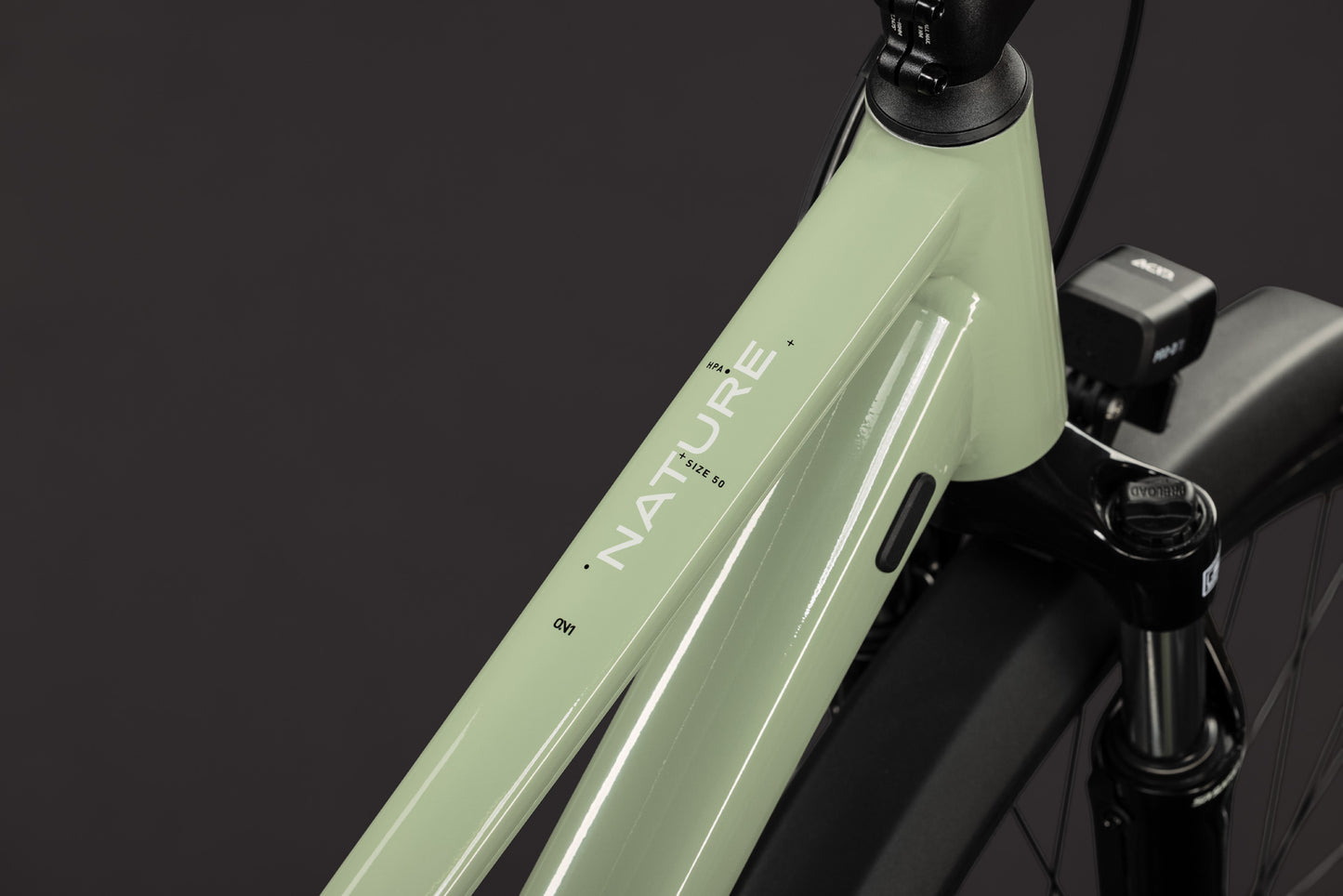 CUBE NATURE ONE FE TREKKING BIKE 2027 ALMONDGREEN 'N' GREEN (TRAPEZE)