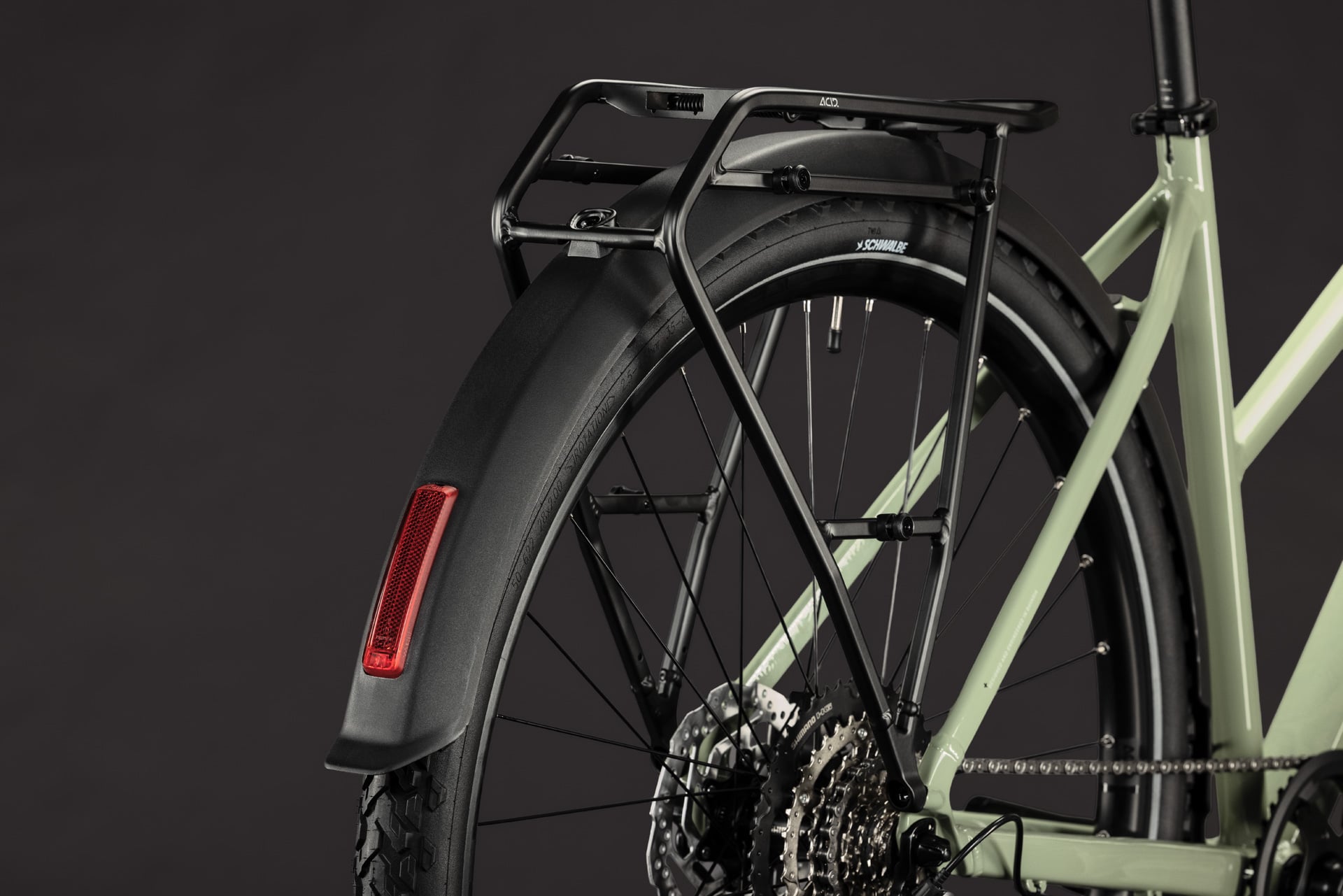 CUBE NATURE ONE FE TREKKING BIKE 2027 ALMONDGREEN 'N' GREEN (TRAPEZE)